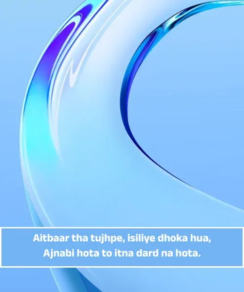 Dhokebaaz Shayari in English