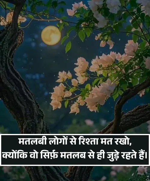Status Matlabi Rishte Dhoka Shayari
