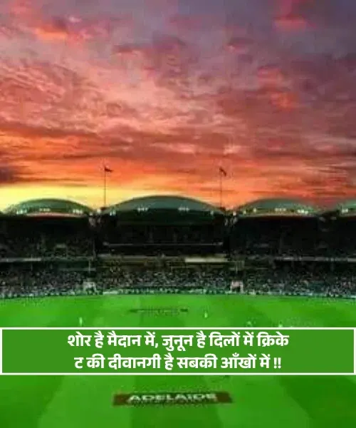 Cricket Love Shayari Cricket Love Shayari
